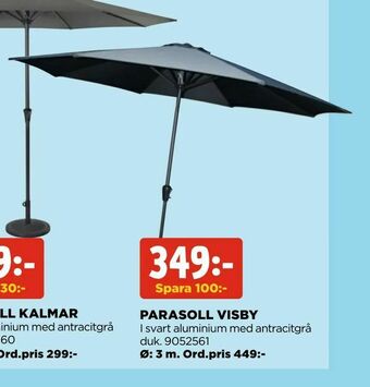 Jem&Fix Parasoll visby erbjuda