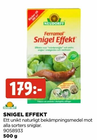 Jem&Fix Snigel effekt erbjuda