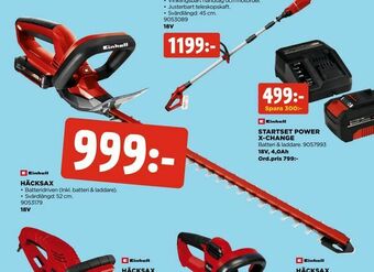 Jem&Fix Häcksax erbjuda