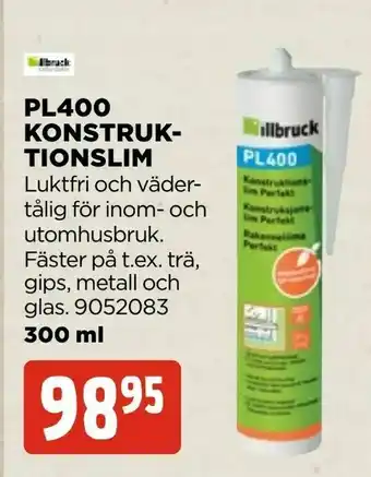 Pl400 konstruktionslim