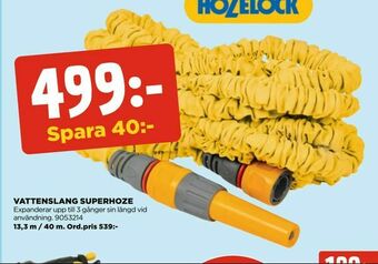 Jem&Fix Vattenslang superhoze erbjuda