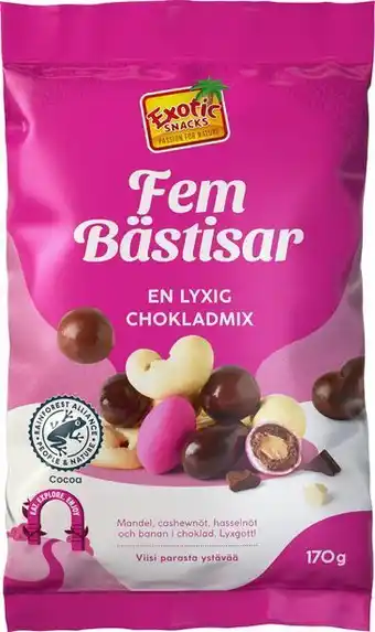 MatHem Fem bästisar dragerade nötter erbjuda