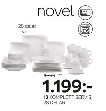 XXXLutz Komplett servis 'la musica erbjuda