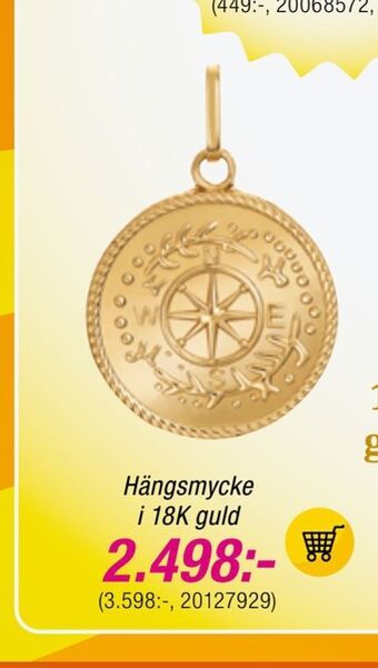 Guldfynd Hängsmycke i 18k guld erbjuda
