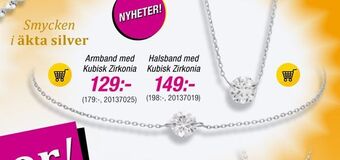 Armband med kubisk zirkonia
