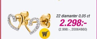 Guldfynd 22 diamanter 0,05 ct erbjuda