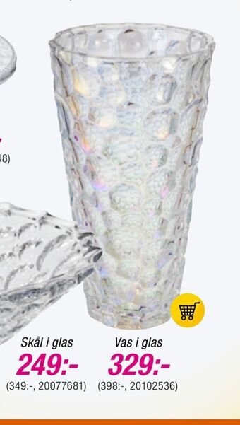 Guldfynd Vas i glas erbjuda