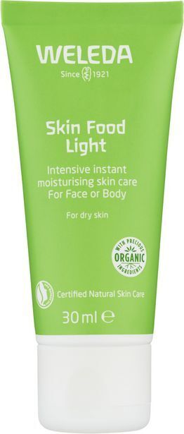 Apotek Hjärtat Weleda skin food light erbjuda