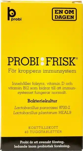 Apotek Hjärtat Probifrisk tuggtablett 40 st erbjuda