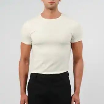Holborn t-shirt ljusbeige