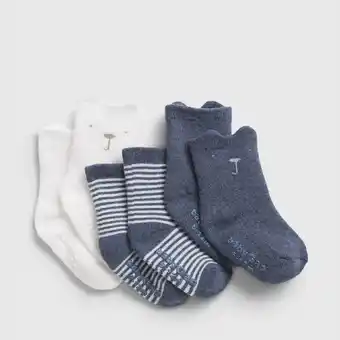 Åhléns Baby organic cotton first favorite socks, 3-pack erbjuda