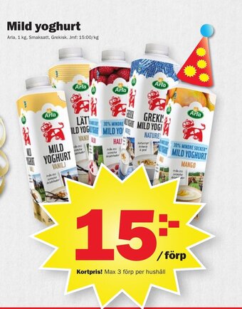 Pekås Mild yoghurt erbjuda