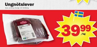 Pekås Ungnötslever erbjuda