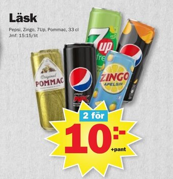 Pekås Läsk erbjuda