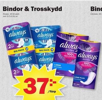 Pekås Bindor & Trosskydd erbjuda