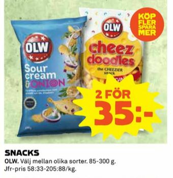 Coop OLW Chips erbjuda