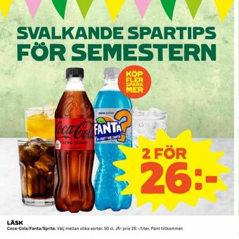 Coop Coca Cola Zero Läskedryck erbjuda