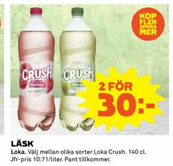 Loka Crush Läskedryck