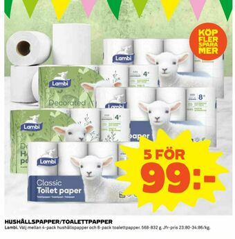 Coop Classic Toalettpapper erbjuda