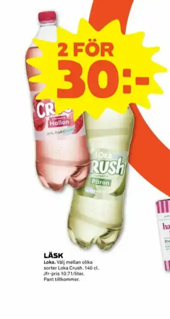 Loka Crush Läskedryck
