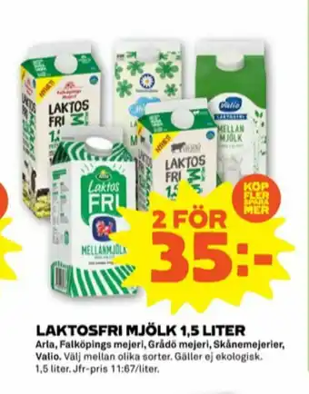 Falköpings Mejeri Mellanmjölk