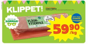 Stora Coop Nybergs Deli Fläskytterfilé erbjuda
