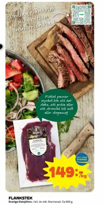 Stora Coop Dalsjöfors Flankstek erbjuda
