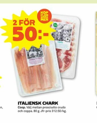 Stora Coop Coop Prosciutto erbjuda