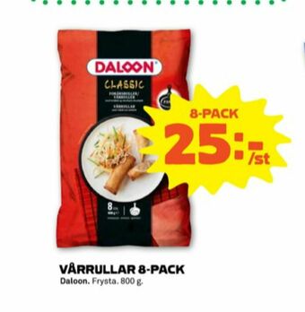 Stora Coop Daloon Vårrullar erbjuda