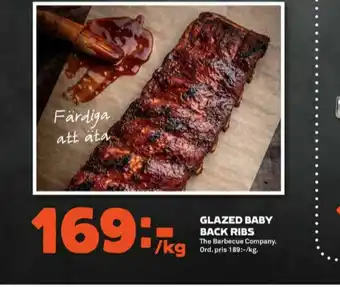 Stora Coop Barbeque Company Spareribs erbjuda
