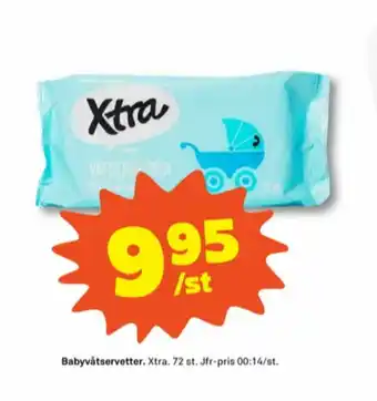 X-tra Tvättservetter