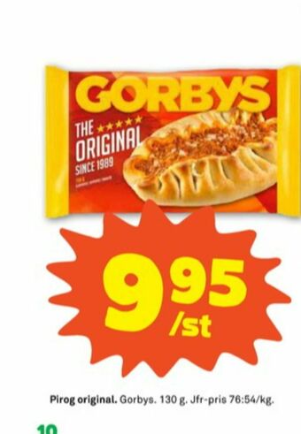 Stora Coop Gorbys Piroger erbjuda