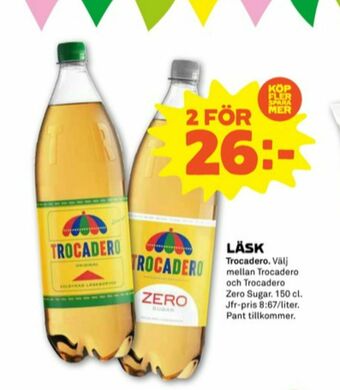 Stora Coop Trocadero Läskedryck erbjuda