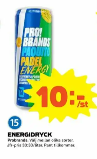 Stora Coop Pro Brands Energidryck erbjuda