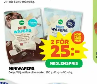 Stora Coop Coop Wafers erbjuda