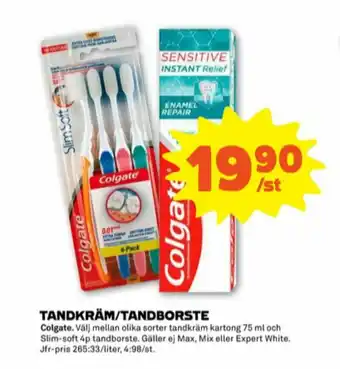 Colgate Tandborste