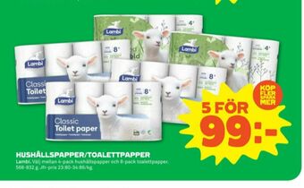 Stora Coop Classic Toalettpapper erbjuda