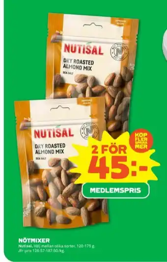 Stora Coop Nutisal Nötter erbjuda