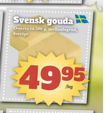 Bonum Matmarknad Svensk gouda erbjuda