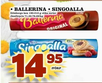 Bonum Matmarknad Ballerina • singoalla erbjuda