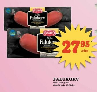 Bonum Matmarknad Falukorv erbjuda