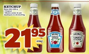 Bonum Matmarknad Ketchup erbjuda
