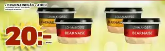 Bonum Matmarknad Bearnaisesås • aioli erbjuda