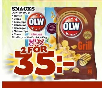 Bonum Matmarknad Snacks erbjuda