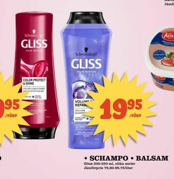 Bonum Matmarknad Schampo • balsam erbjuda