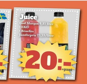 Bonum Matmarknad Juice erbjuda