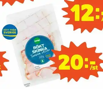 Coop Rökt skinka erbjuda