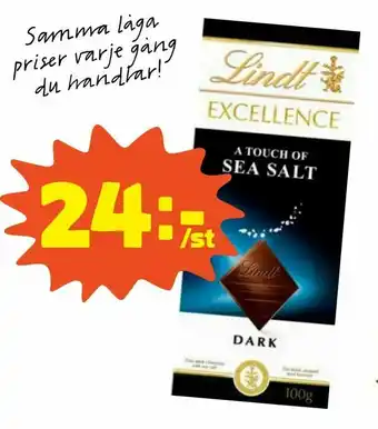 Coop Choklad Havssalt erbjuda