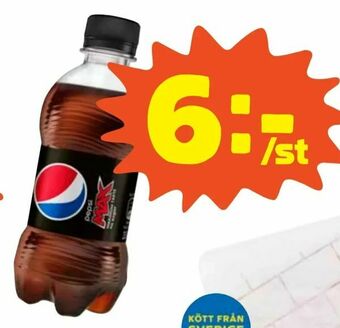 Coop Pepsi max erbjuda