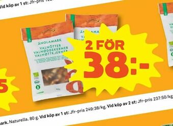 Coop Forum Ekologiska valnötter erbjuda